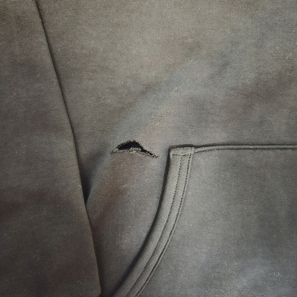 Polo by Ralph Lauren Men's Black Full Zip Hoodie XXL Call Out!  SEE BELOW! - Picture 5 of 9